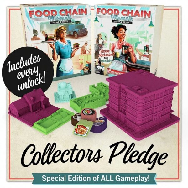 Food Chain Magnate Special Edition Collectors Pledge с доставкой до форвардера